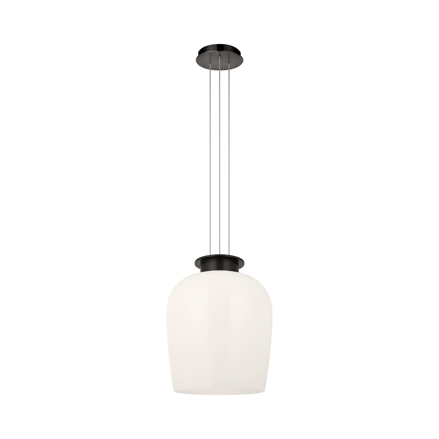 Vetro LED Pendant Light in Bronze (26.9-Inch).