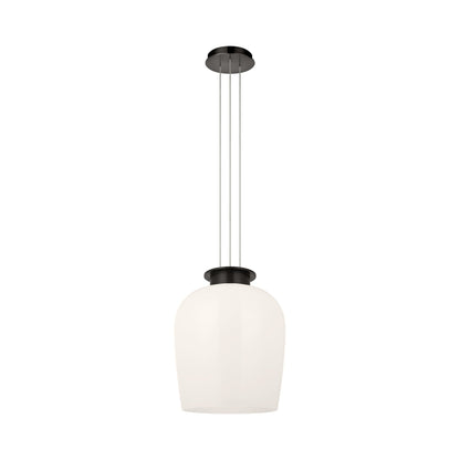 Vetro LED Pendant Light in Bronze (26.9-Inch).