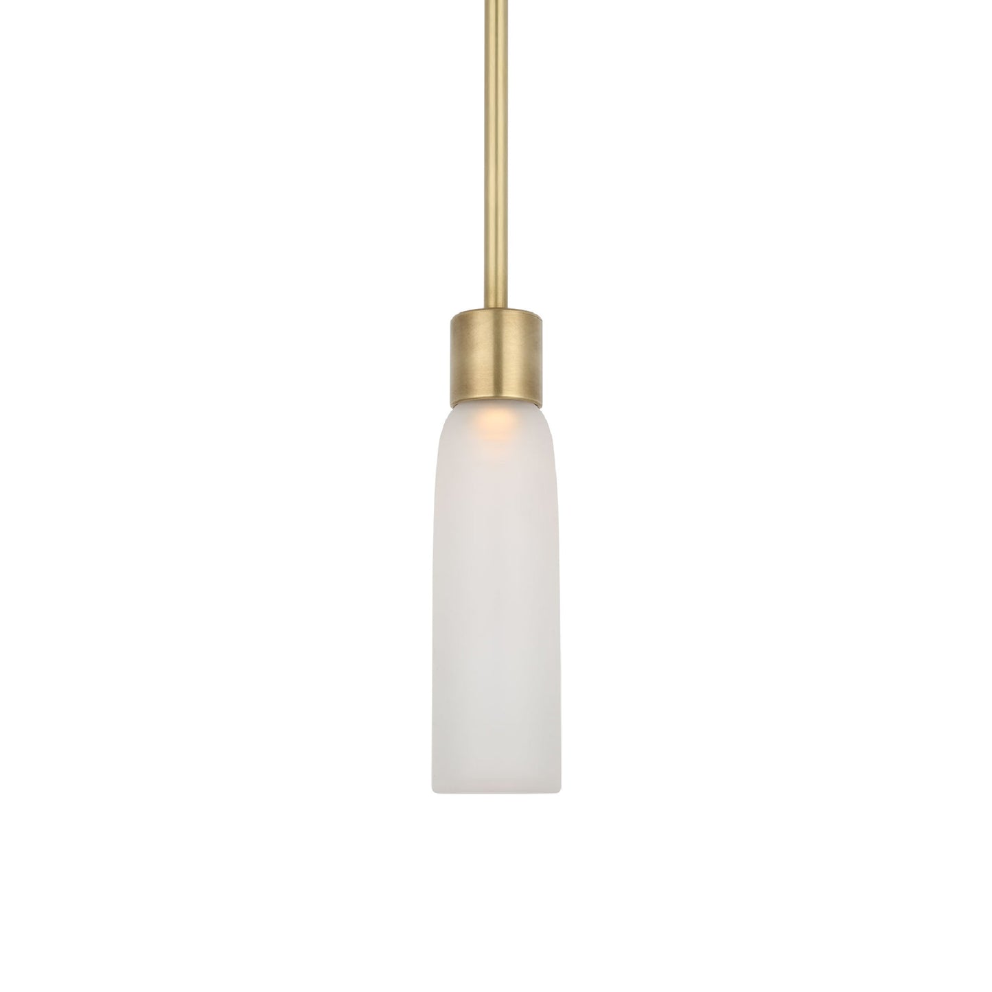 Volver LED Pendant Light in Hand Rubbed Antique Brass (Small).