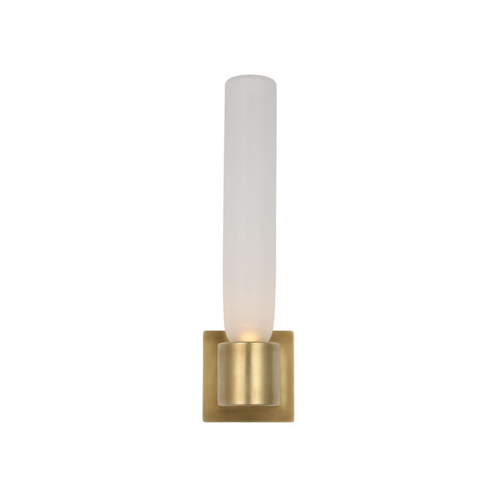 Volver LED Wall Light in Hand Rubbed Antique Brass (Medium).