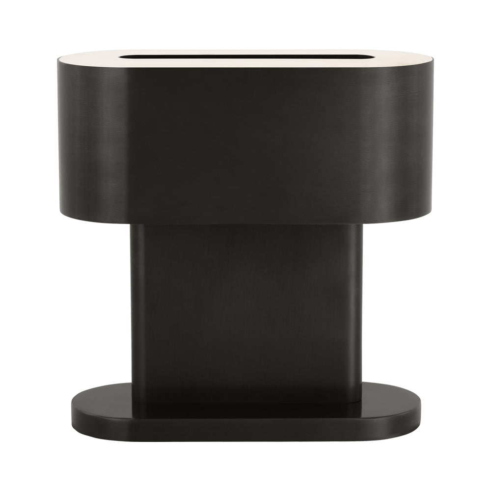 Wyllis LED Table Lamp in Dark Bronze (4.9-Inch).