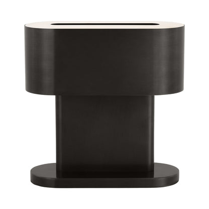 Wyllis LED Table Lamp in Dark Bronze (4.9-Inch).