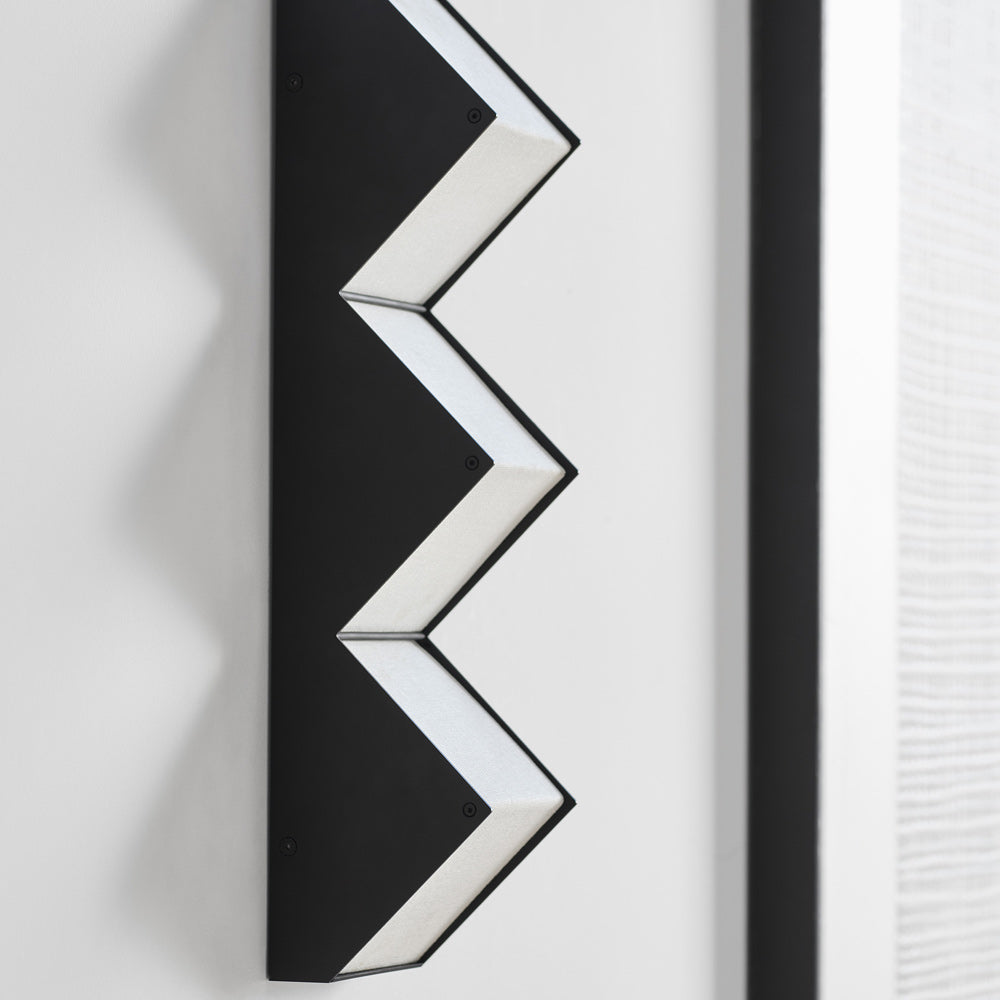 Zig Zag LED Wall Light in Detail.