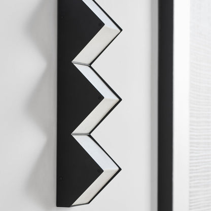 Zig Zag LED Wall Light in Detail.