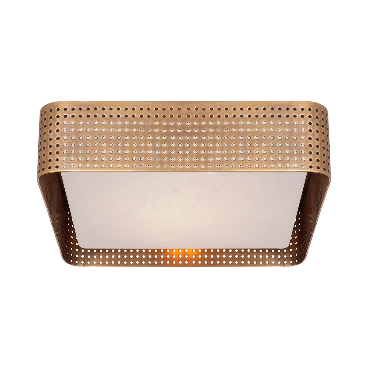Precision Square Flush Mount Ceiling Light.