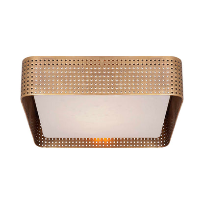 Precision Square Flush Mount Ceiling Light.