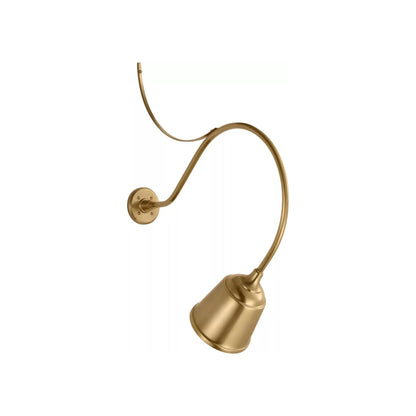 Academy Anchored Larrabee Barn Outdoor Wall Light in Hand-Rubbed Antique Brass/8-Inch Hand-Rubbed Antique Brass Rockhouse Shade (26.5-Inch).