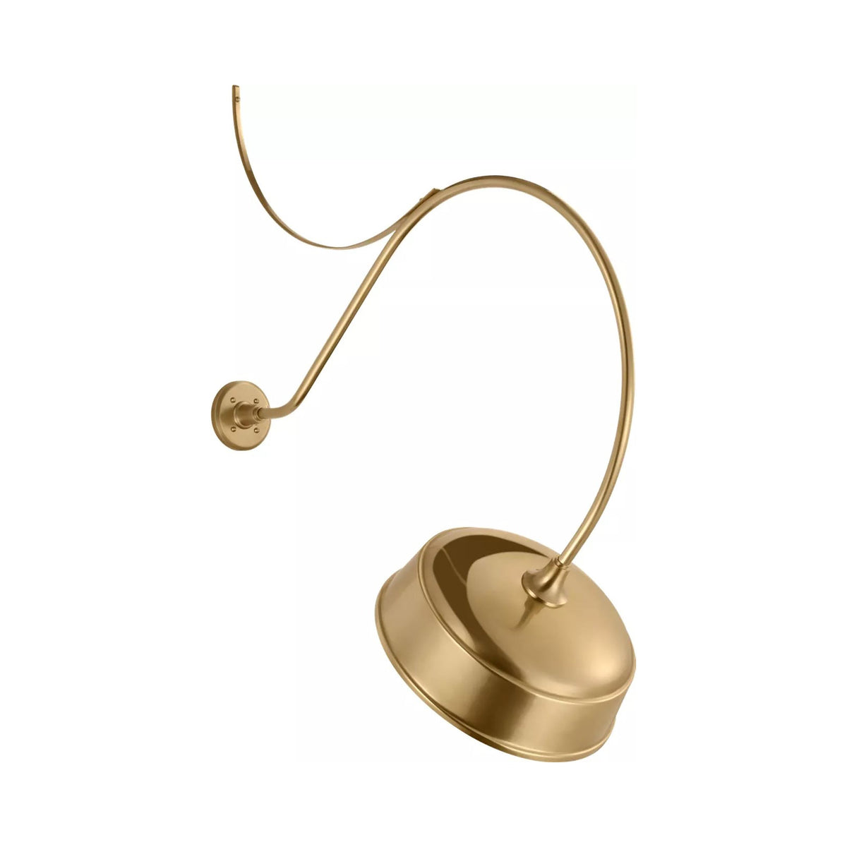 Academy Anchored Larrabee Barn Outdoor Wall Light in Hand-Rubbed Antique Brass/16-Inch Hand-Rubbed Antique Brass Rockhouse Shade (36-Inch).