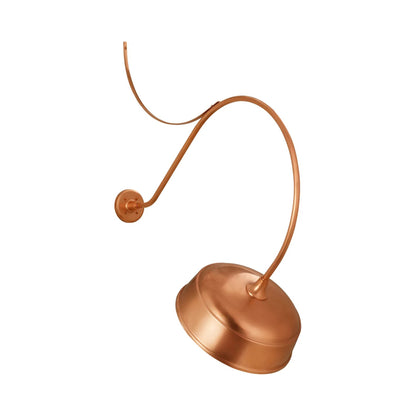 Academy Anchored Larrabee Barn Outdoor Wall Light in Soft Copper/16-Inch Soft Copper Rockhouse Shade (36-Inch).
