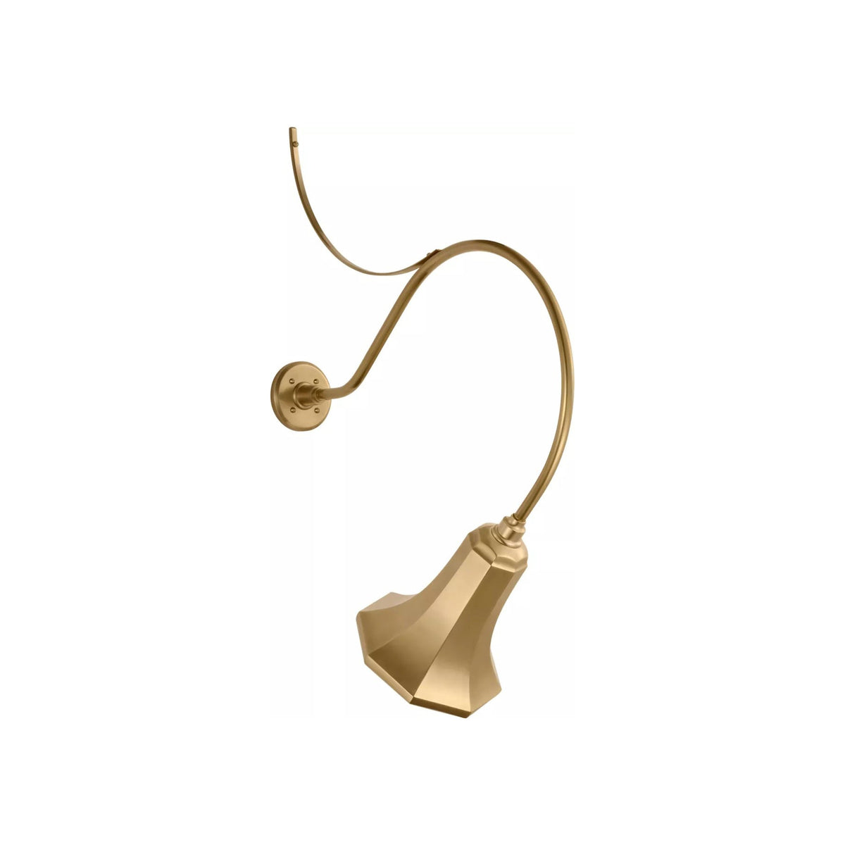 Academy Anchored Larrabee Barn Outdoor Wall Light in Hand-Rubbed Antique Brass/9.25-Inch Hand-Rubbed Antique Brass Savannah Shade (26.5-Inch).