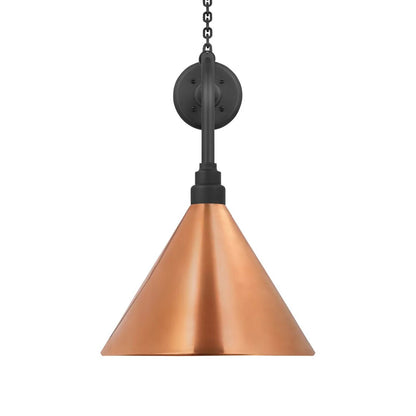 Academy Anchored Rex Barn Outdoor Wall Light in Detail.