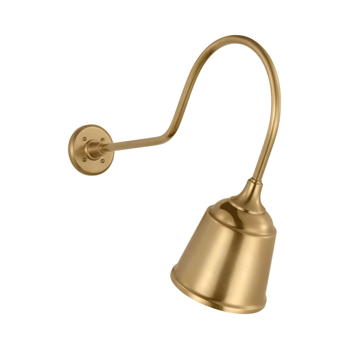 Academy Angled Flynn Barn Outdoor Wall Light in Hand-Rubbed Antique Brass (8-Inch Hand-Rubbed Antique Brass Rockhouse Shade).