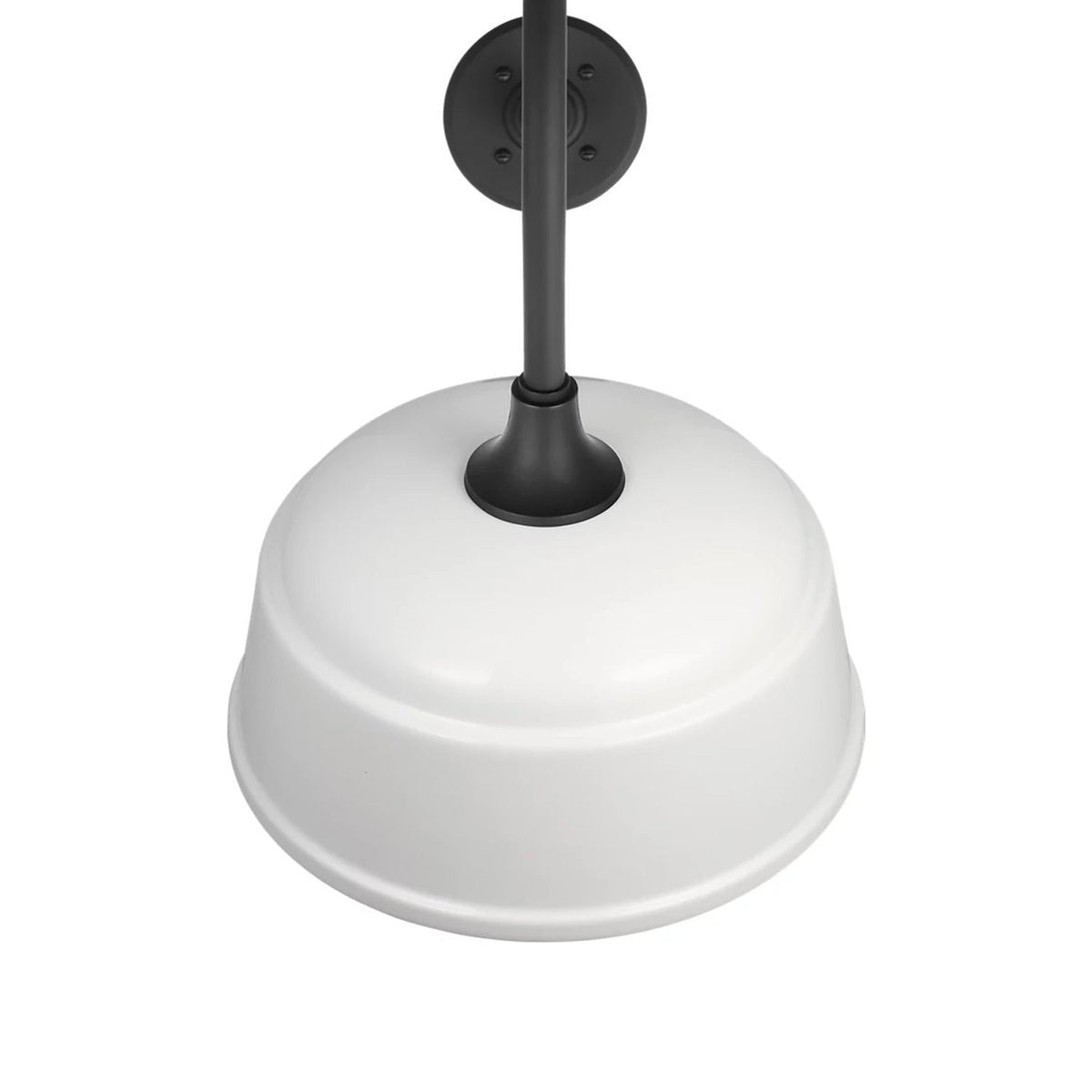 Academy Angled Flynn Barn Outdoor Wall Light in Detail.