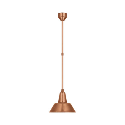 Academy Bowers Outdoor Pendant Light in Soft Copper/Soft Copper (12.5-Inch).