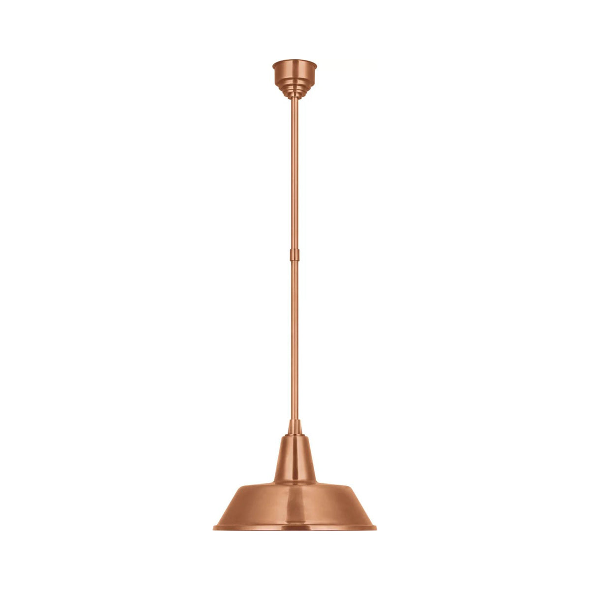 Academy Bowers Outdoor Pendant Light in Soft Copper/Soft Copper (16-Inch).