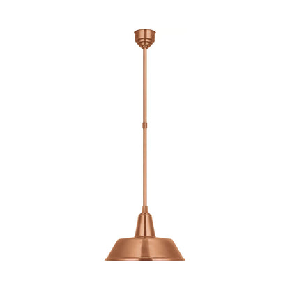 Academy Bowers Outdoor Pendant Light in Soft Copper/Soft Copper (16-Inch).