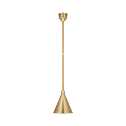 Academy Conical Savannah Outdoor Pendant Light in Detail.