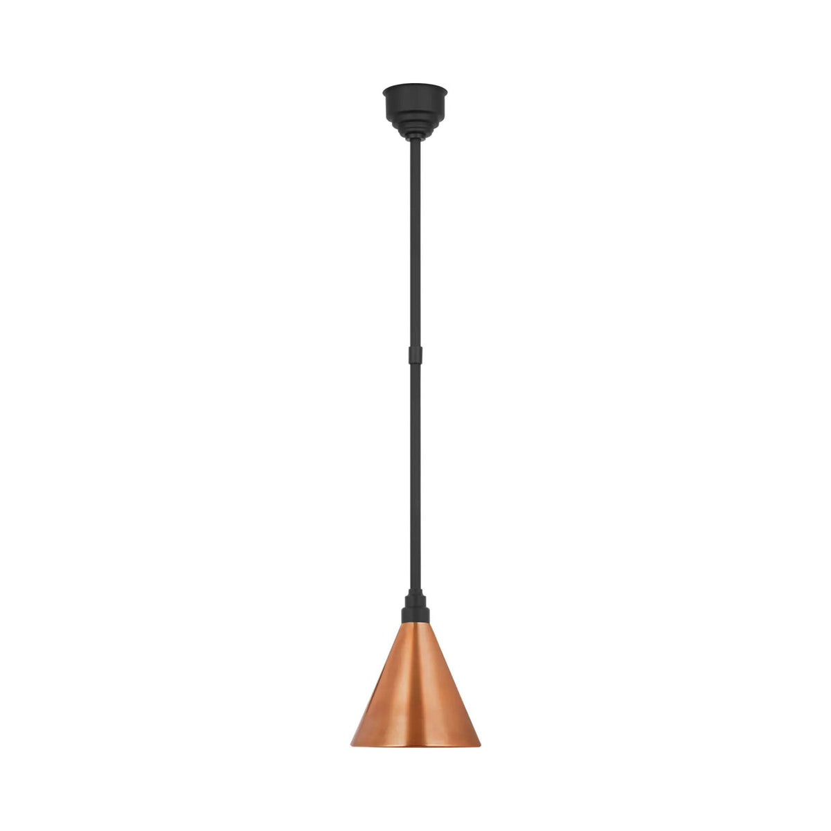 Academy Conical Savannah Outdoor Pendant Light in Detail.