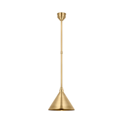 Academy Conical Savannah Outdoor Pendant Light in Detail.