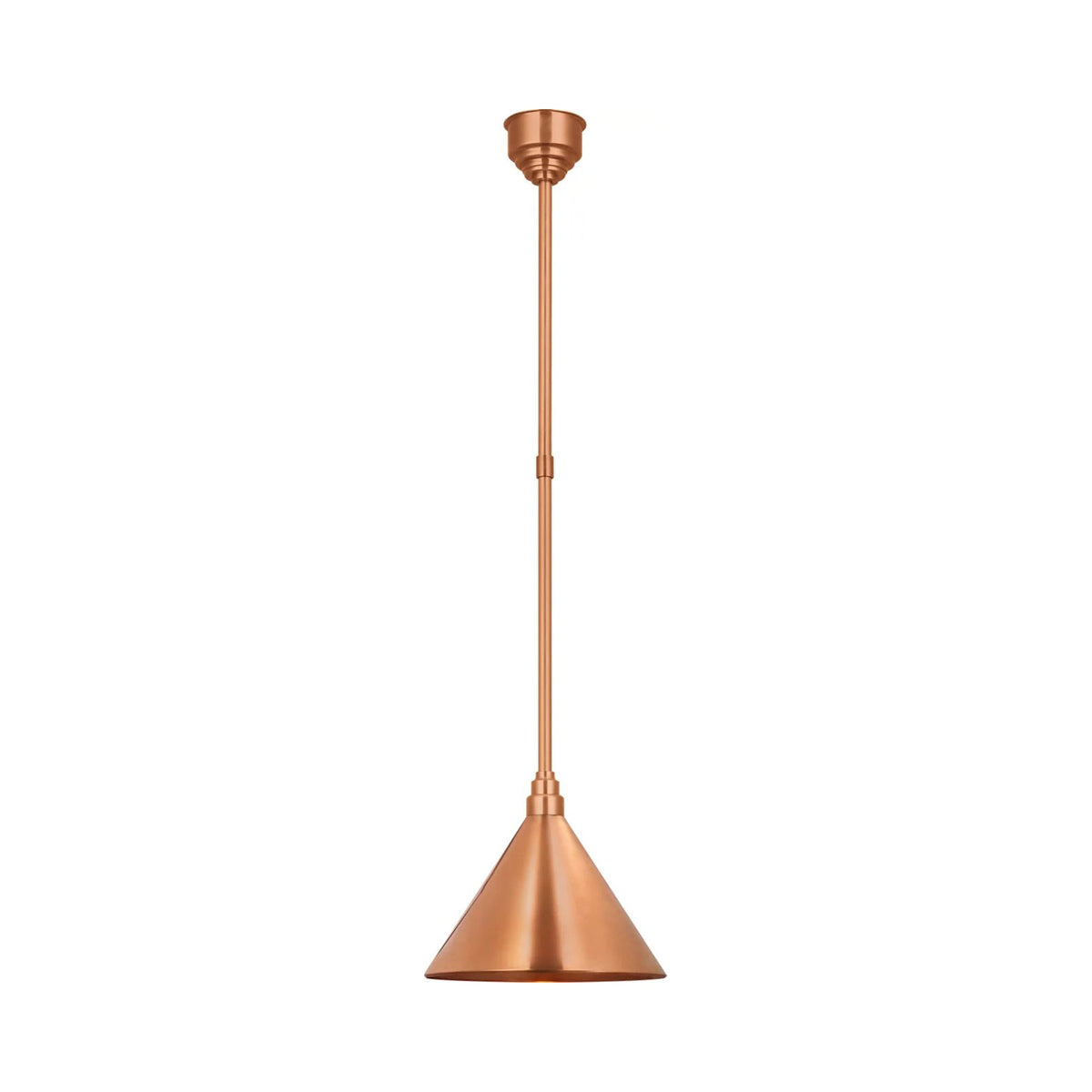 Academy Conical Savannah Outdoor Pendant Light in Detail.