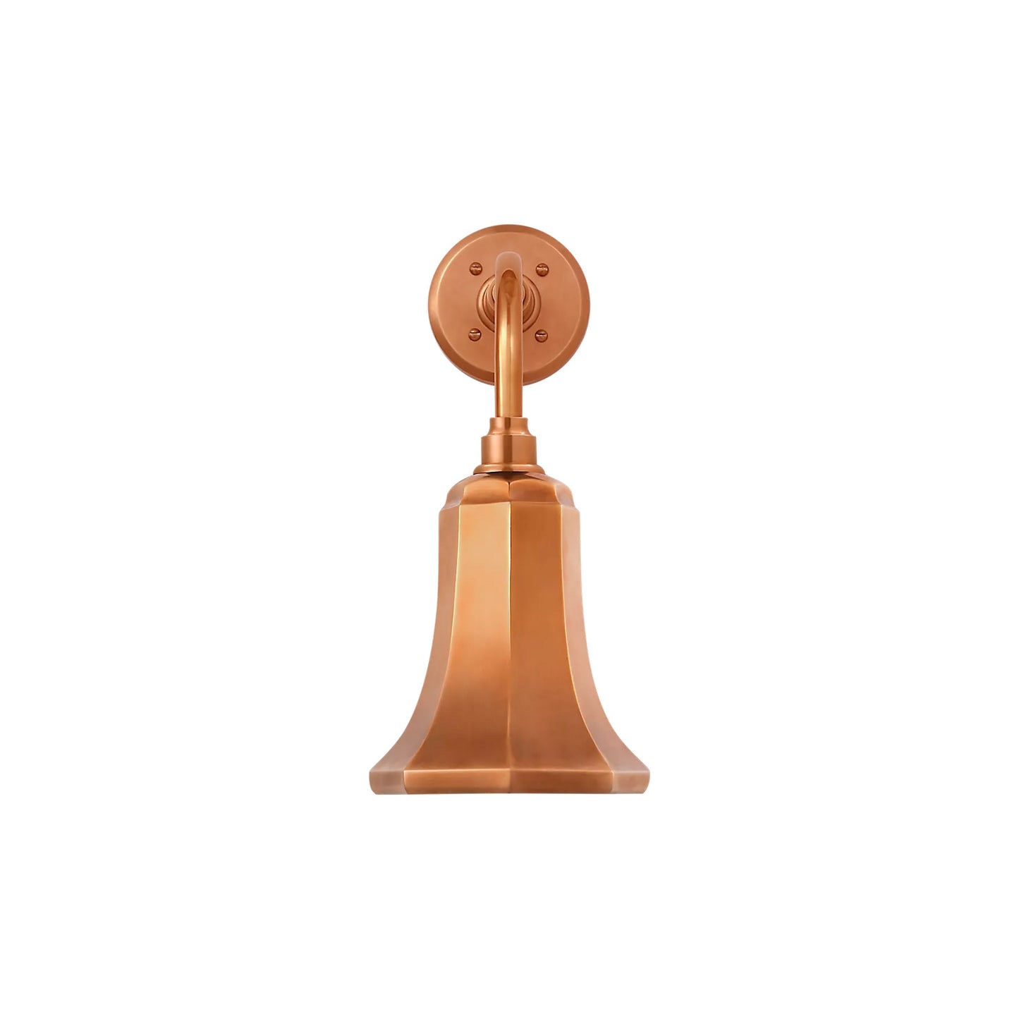 Academy Rex Barn Outdoor Wall Light in Soft Copper (7.5-Inch Soft Copper Savannah Shade).