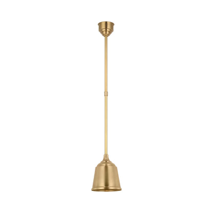 Academy Rockhouse Outdoor Pendant Light in Hand-Rubbed Antique Brass/Hand-Rubbed Antique Brass (8-Inch).