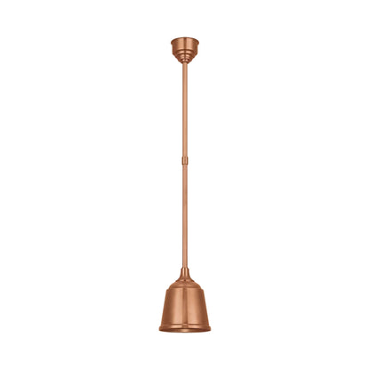 Academy Rockhouse Outdoor Pendant Light in Soft Copper/Soft Copper (8-Inch).