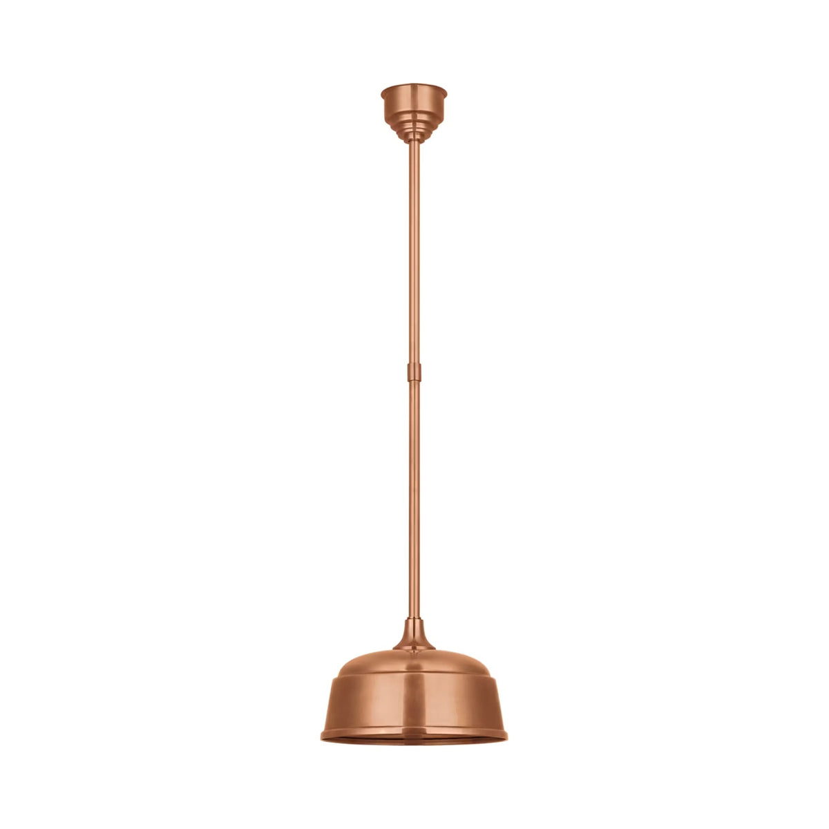 Academy Rockhouse Outdoor Pendant Light in Soft Copper/Soft Copper (12.5-Inch).