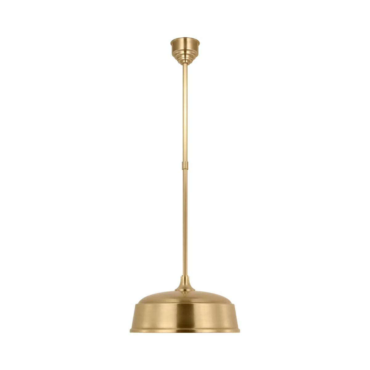 Academy Rockhouse Outdoor Pendant Light in Hand-Rubbed Antique Brass/Hand-Rubbed Antique Brass (16-Inch).