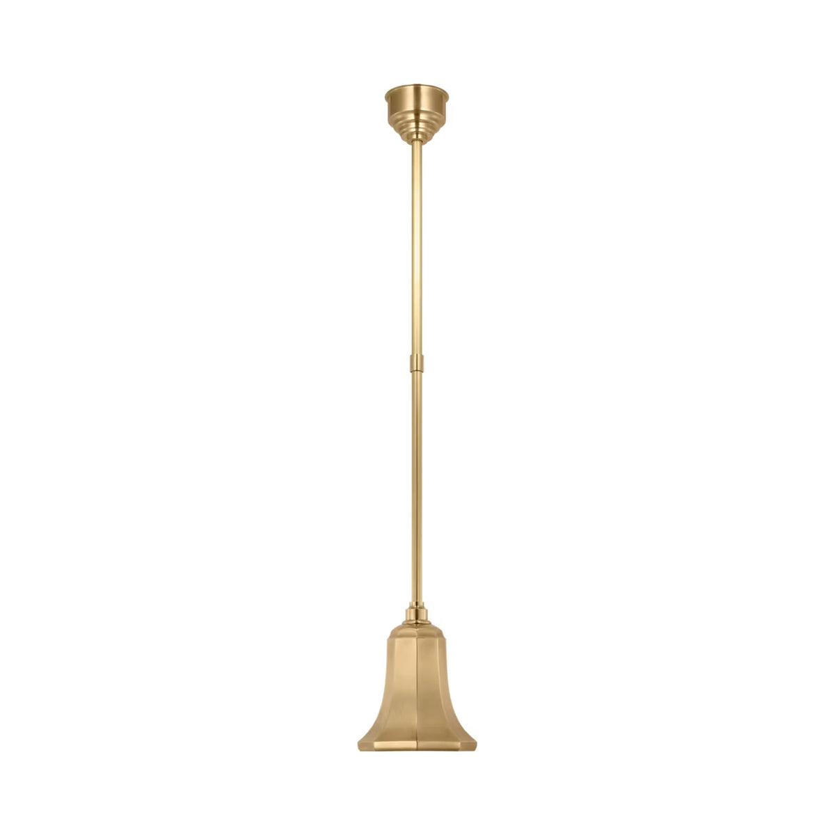 Academy Savannah Outdoor Pendant Light in Hand-Rubbed Antique Brass/Hand-Rubbed Antique Brass (7.5-Inch).