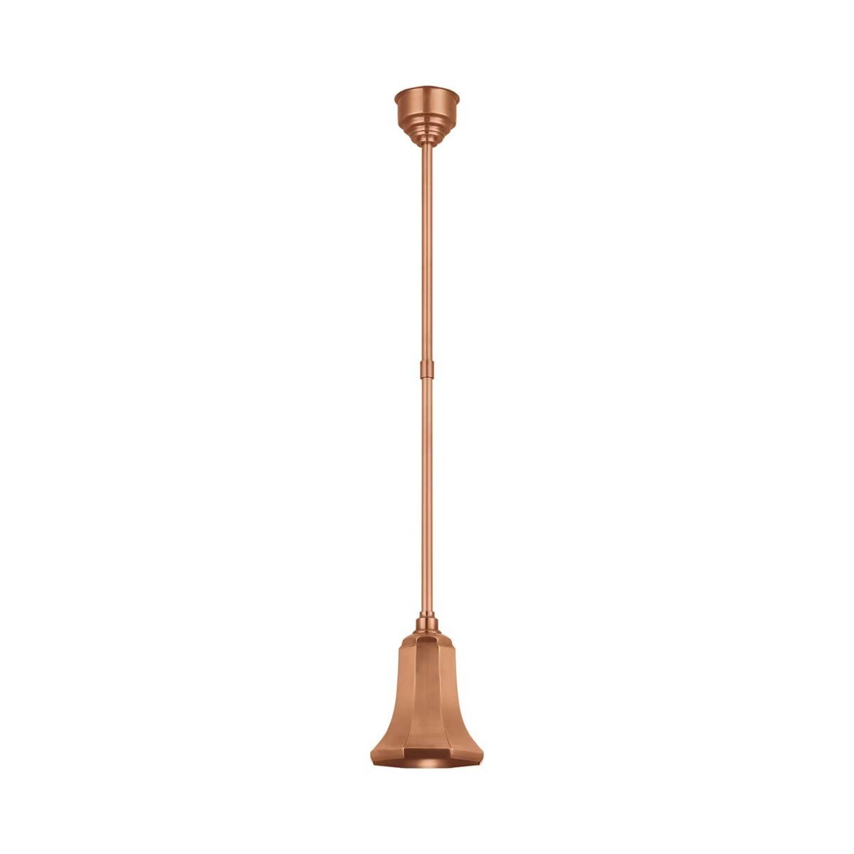 Academy Savannah Outdoor Pendant Light in Soft Copper/Soft Copper (7.5-Inch).