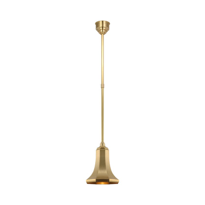 Academy Savannah Outdoor Pendant Light in Hand-Rubbed Antique Brass/Hand-Rubbed Antique Brass (9.25-Inch).