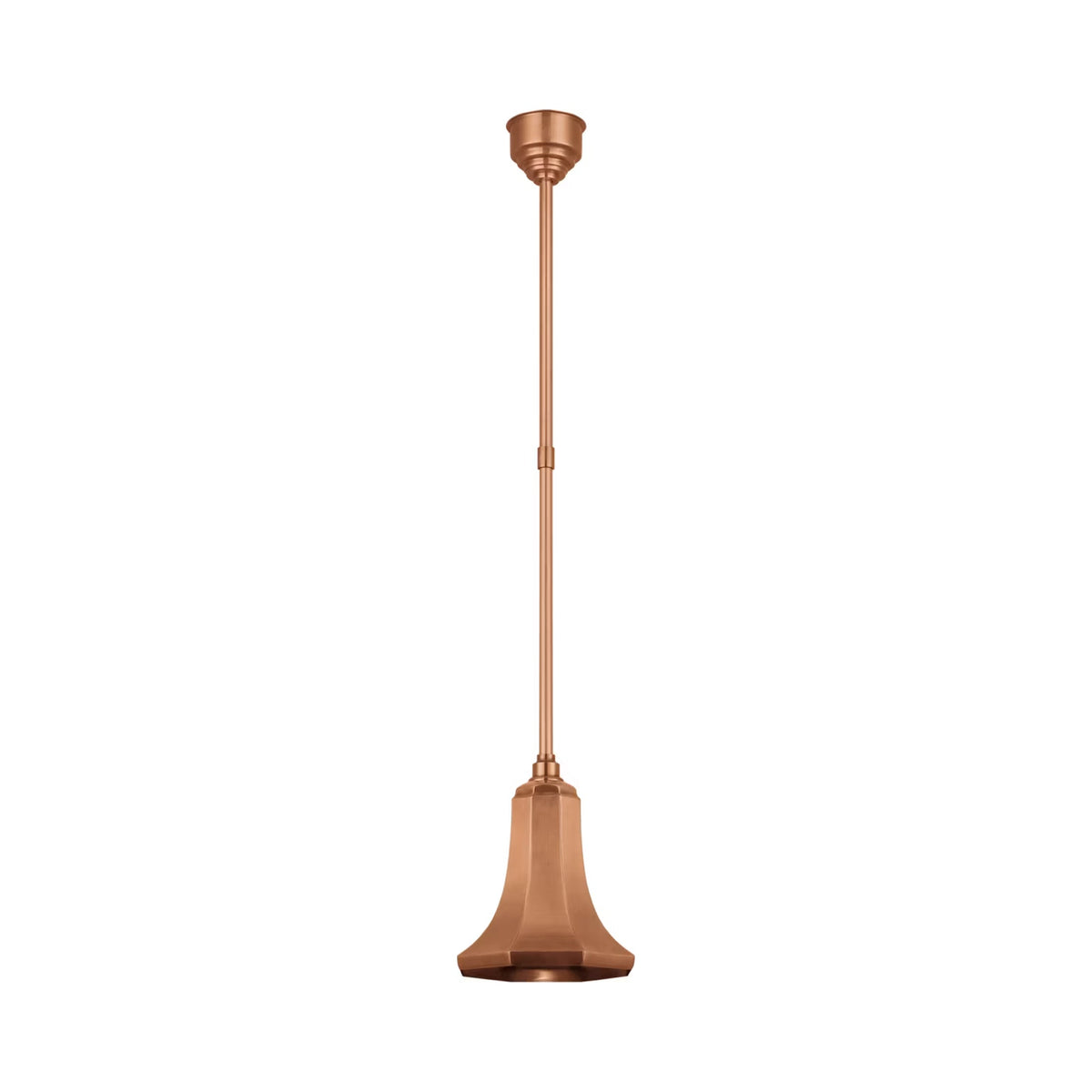 Academy Savannah Outdoor Pendant Light in Soft Copper/Soft Copper (9.25-Inch).