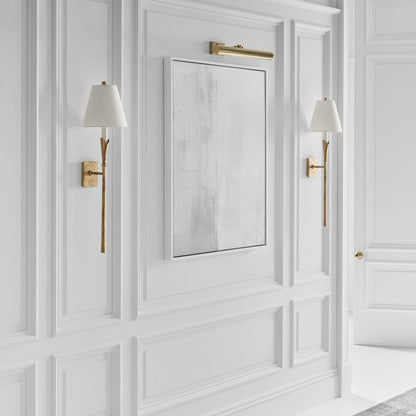 Aiden Tail Wall Light in living room.