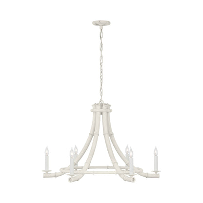 Alana Chandelier in Waxed Plaster.