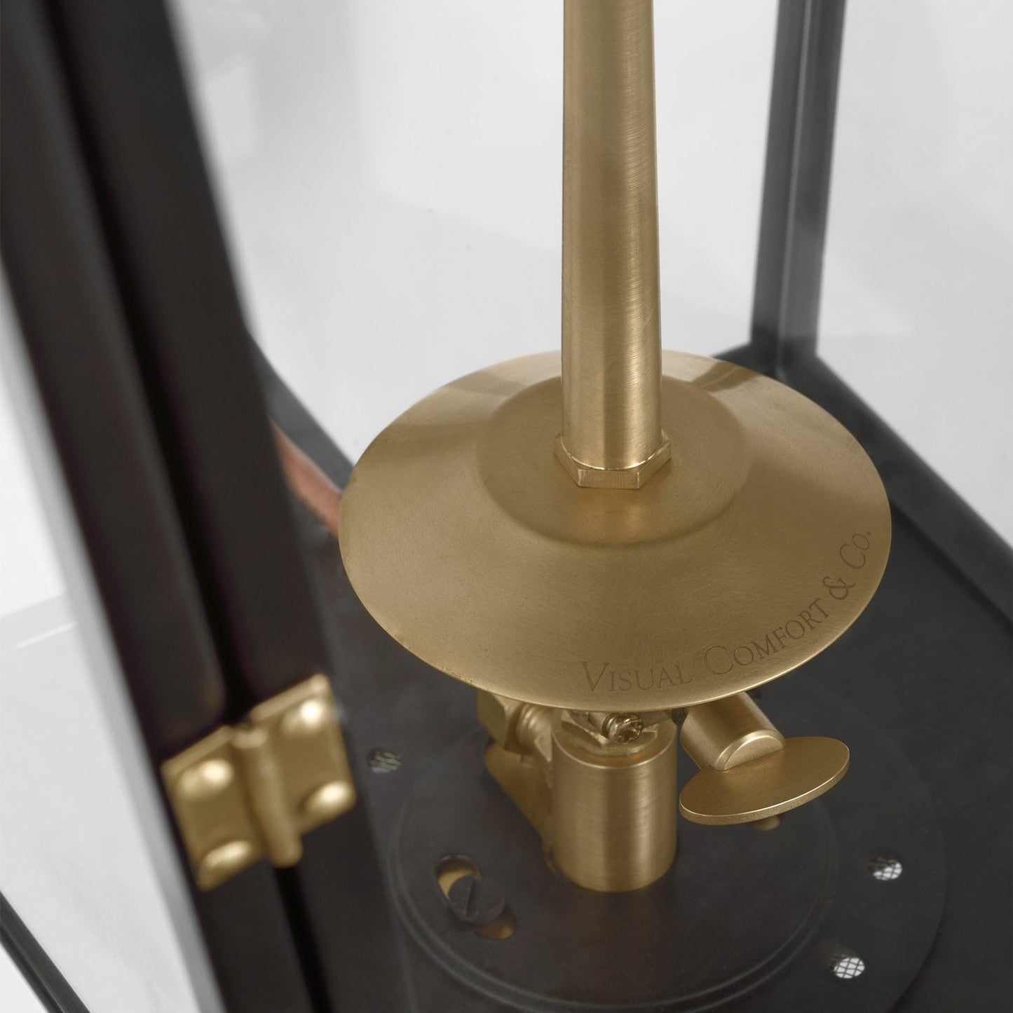 Albermarle Outdoor Gas Wall Light in Detail.