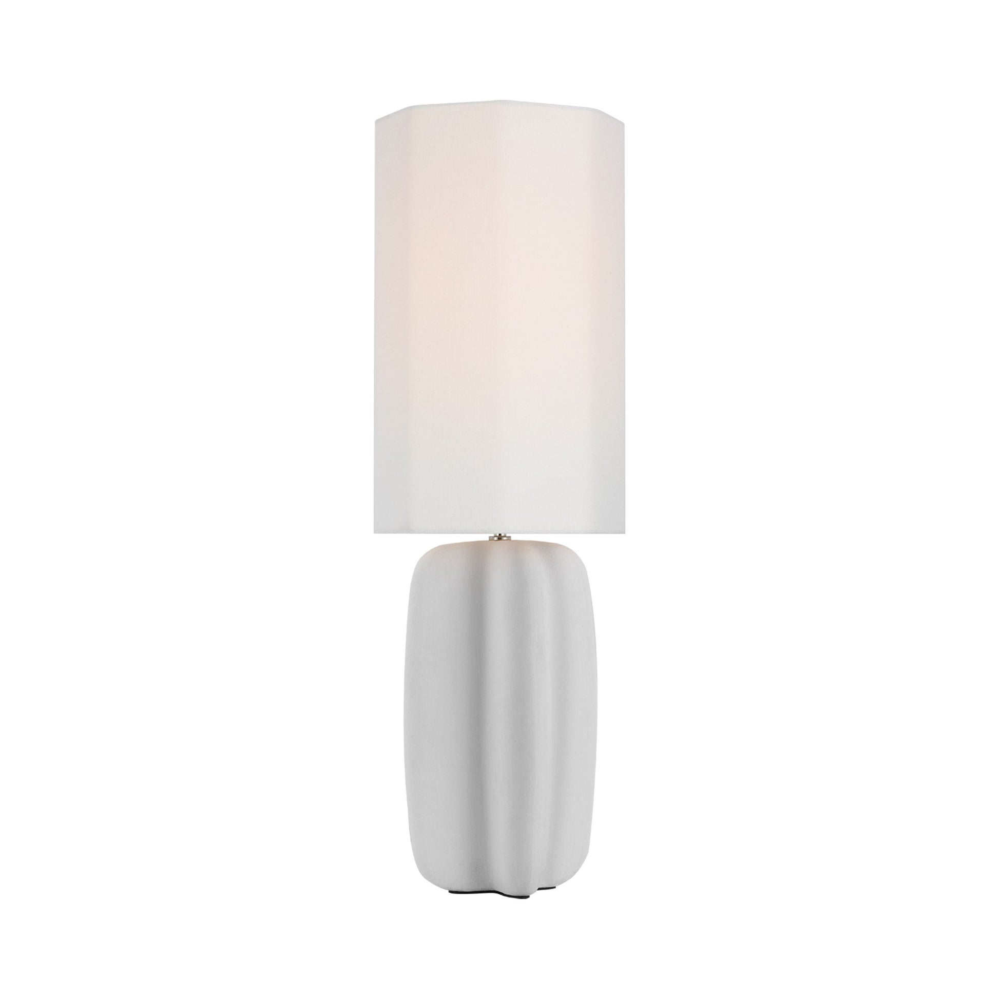 Alessio Table Lamp in Plaster White.