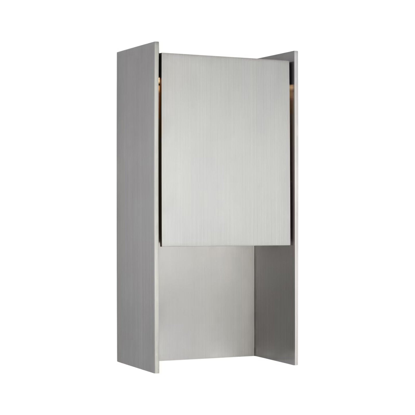 Align Outdoor LED Wall Light in Stainless Steel (15.5-Inch).