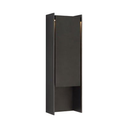Align Outdoor LED Wall Light in Blackened Stainless (24.5-Inch).
