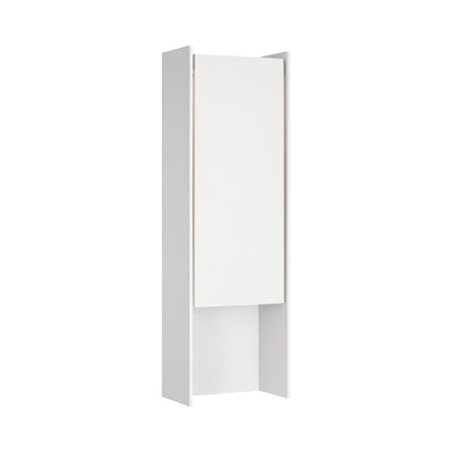 Align Outdoor LED Wall Light in Plaster White (24.5-Inch).