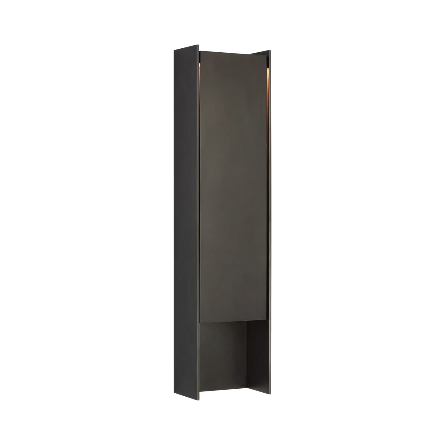 Align Outdoor LED Wall Light in Blackened Stainless (32-Inch).