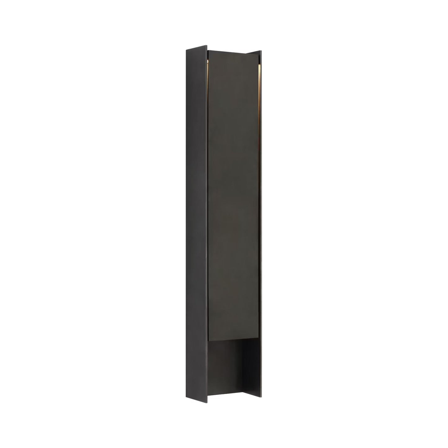 Align Outdoor LED Wall Light in Blackened Stainless (41-Inch).
