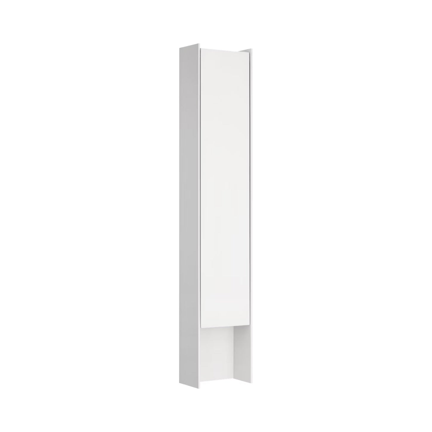 Align Outdoor LED Wall Light in Plaster White (41-Inch).