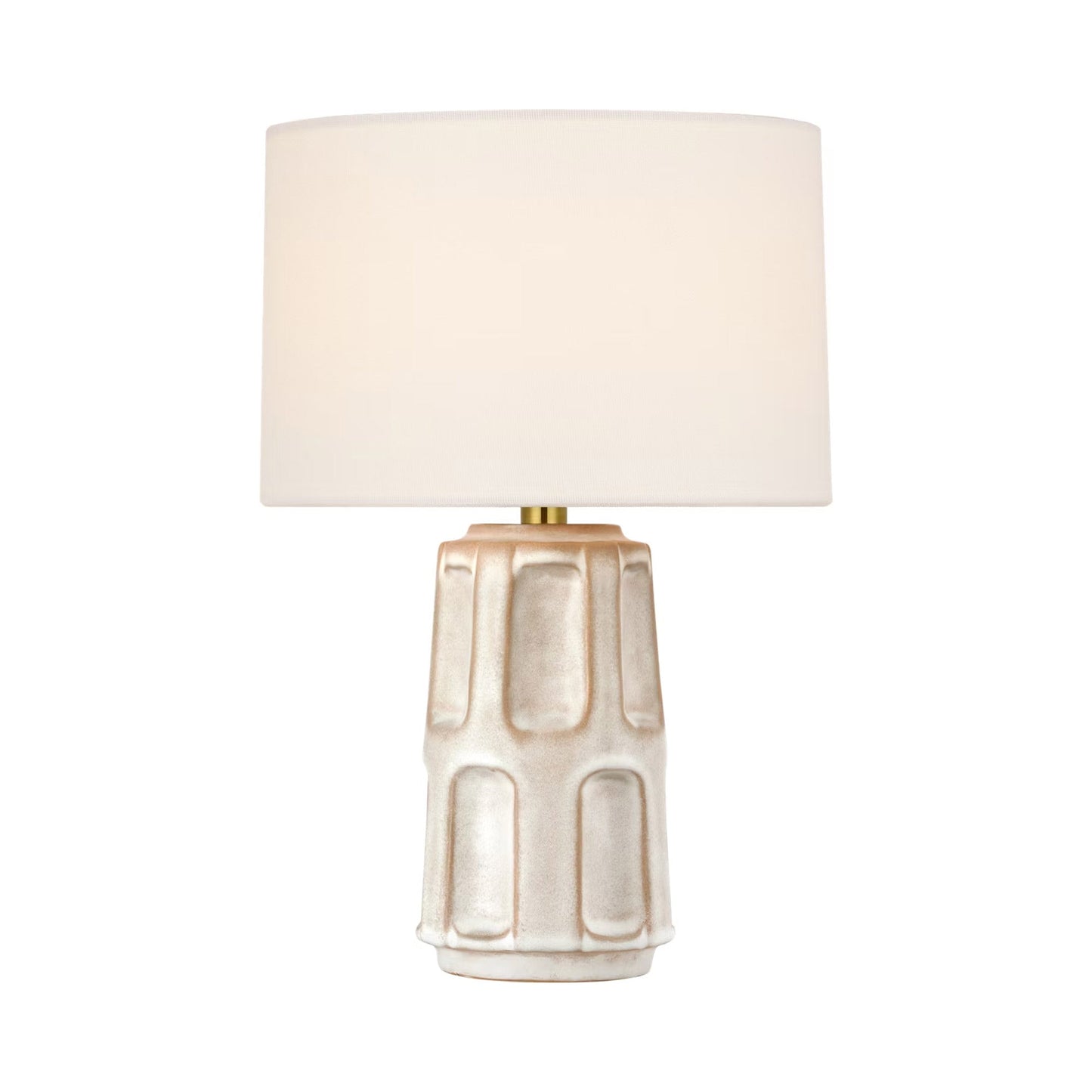 Altamira LED Rechargeable Table Lamp in Dusted Stone.