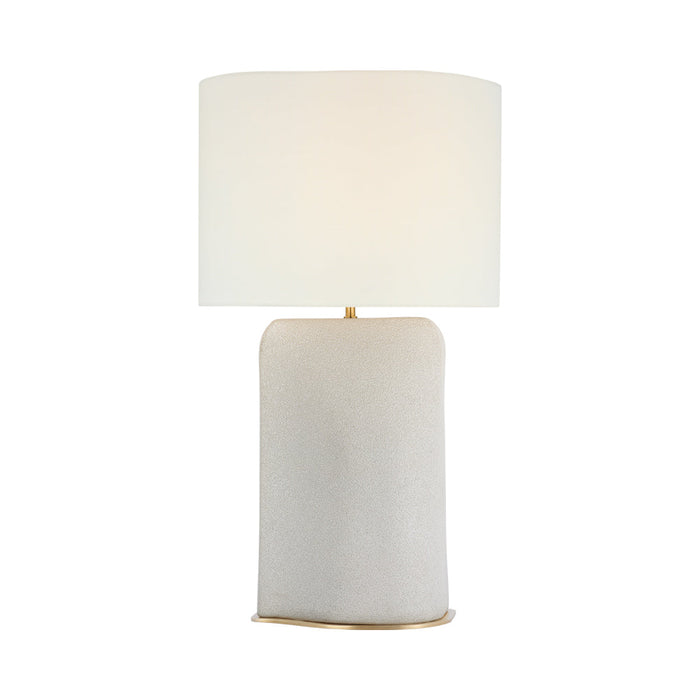 Amantani Table Lamp in Porous White (Medium).