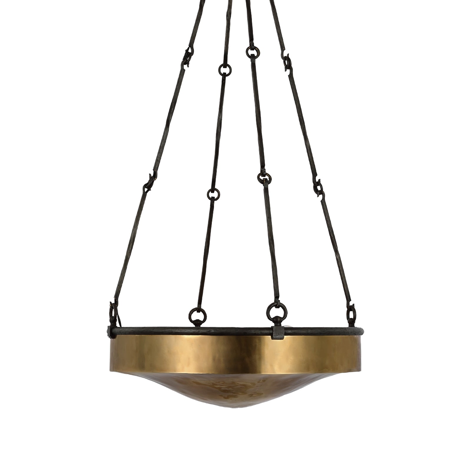 Ancram Uplight Chandelier in Detail.