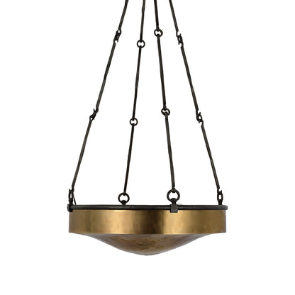 Ancram Uplight Chandelier in Detail.