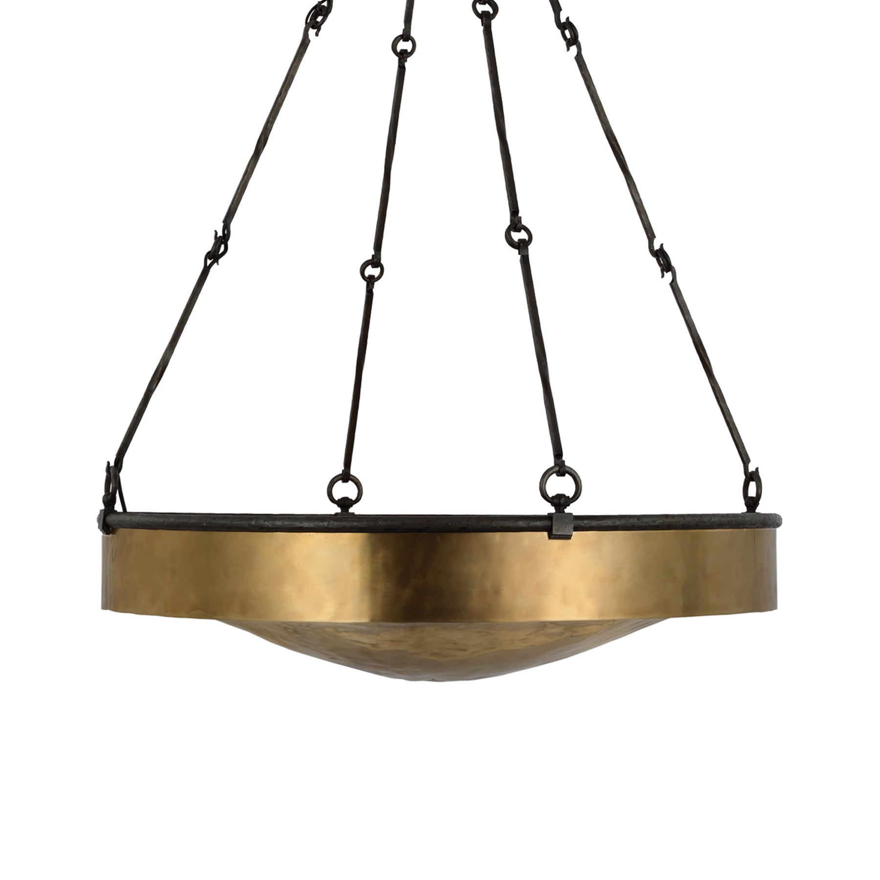 Ancram Uplight Chandelier in Detail.