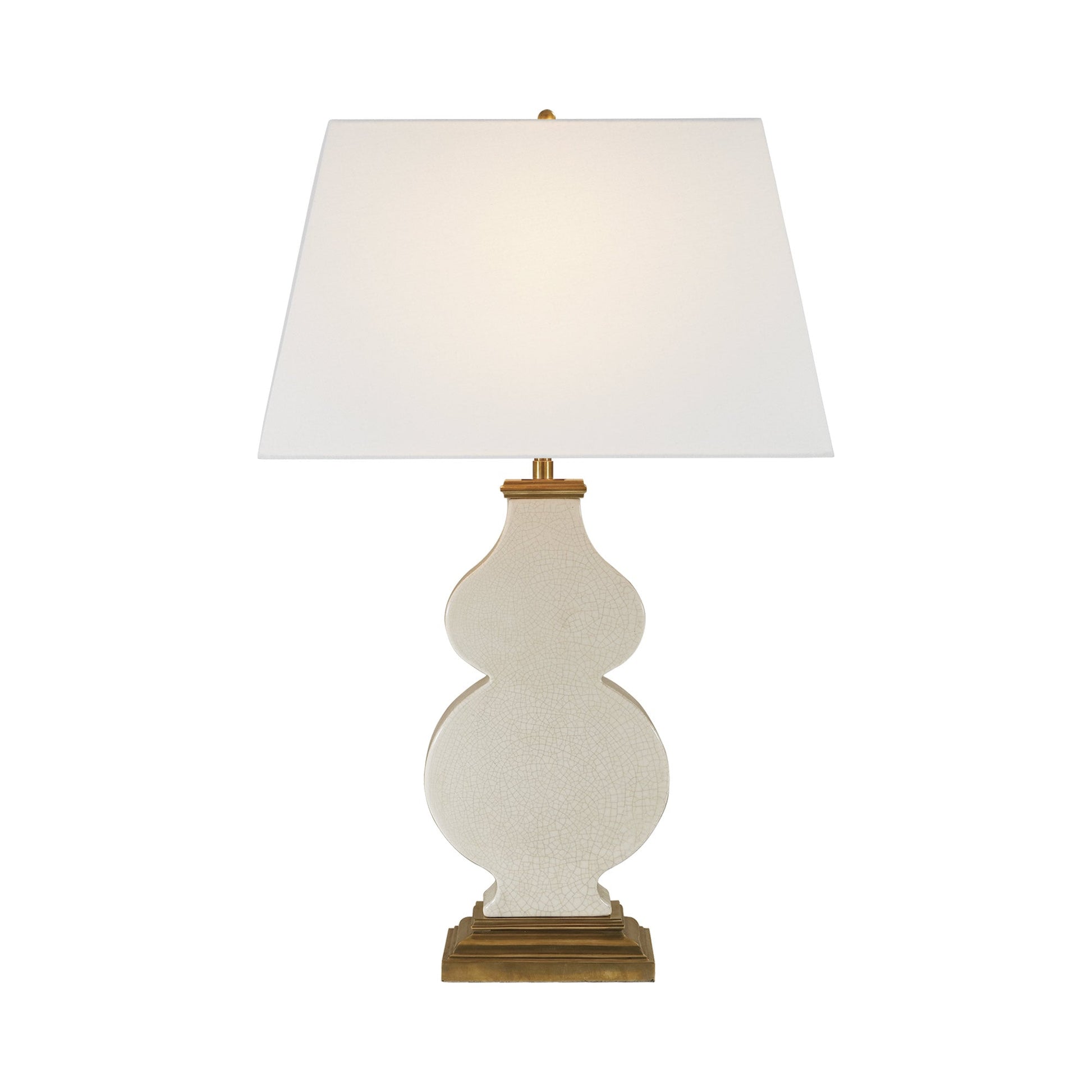 Anita Table Lamp in Tea Stain Crackle.