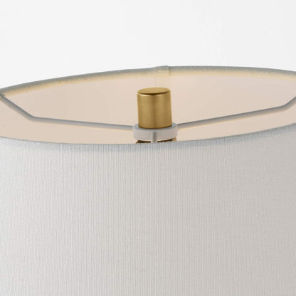 Antigua Layered Table Lamp in Detail.